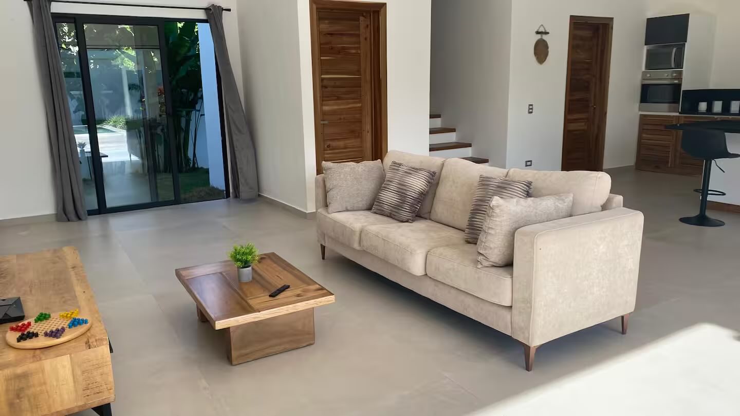 Villa Anick, the living room