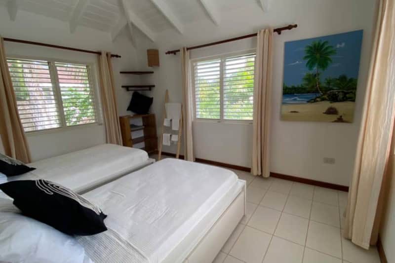 Casa Bruno, chambre avec deux lits simples