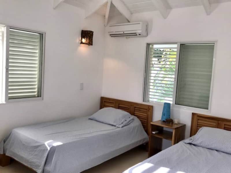 Casa Leanna, chambre avec deux lits simples