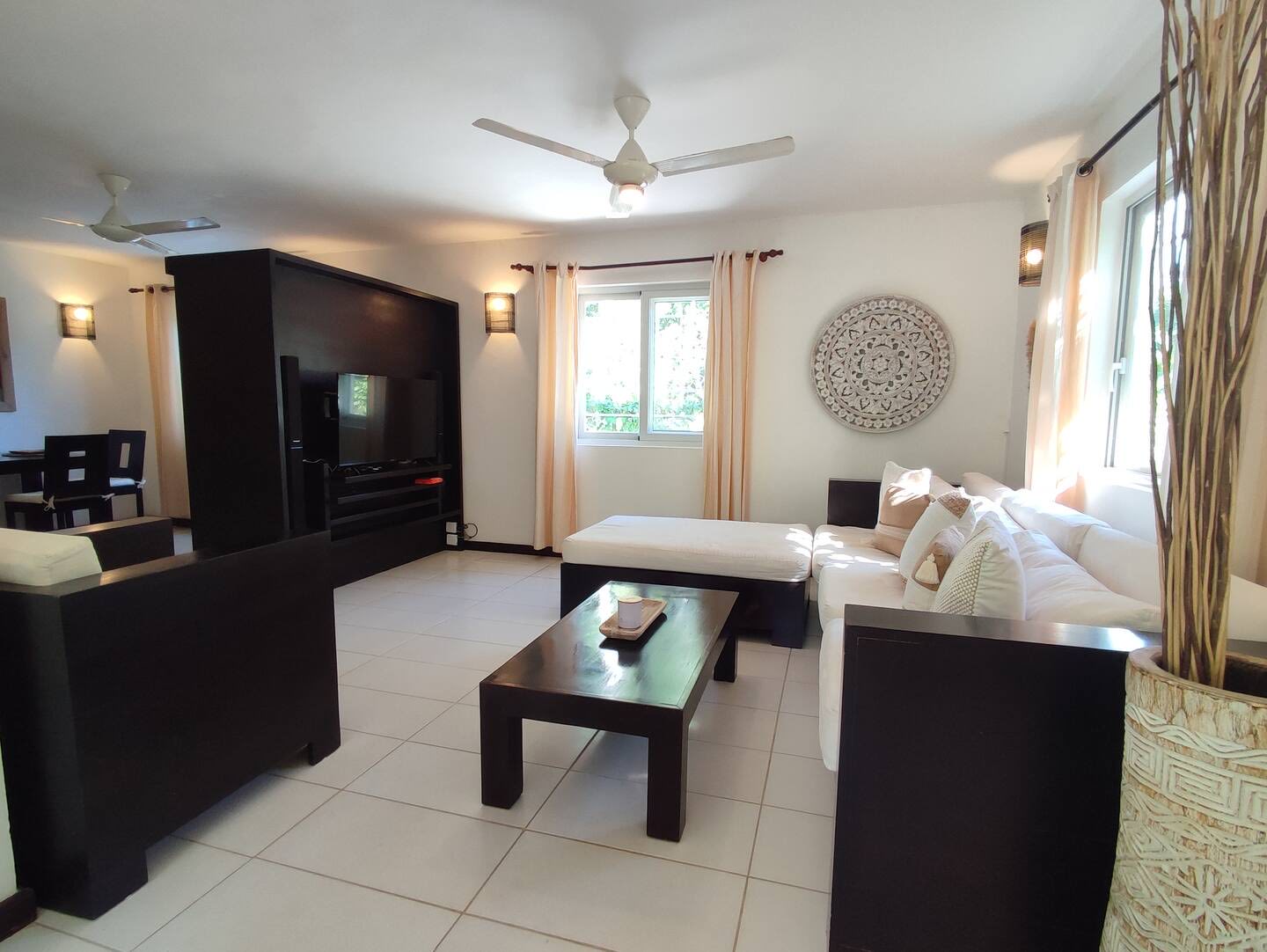 Casa Martin, the living room and the TV corner